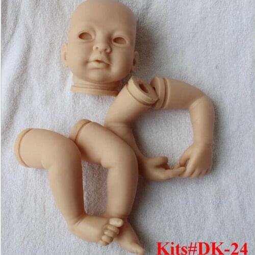 Reborn Doll Kits for 20inches Soft Vinyl Reborn Baby Dolls Accessories for DIY Realistic Toys for DIY Reborn Dolls Kits#dk-24