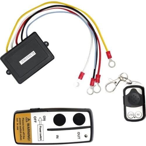 Replacement 12V Winch Wireless Remote Switch Control Kit for Car Truck ATV
