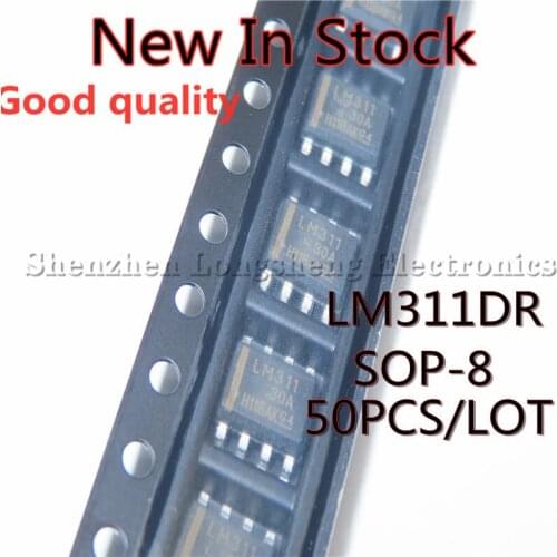50PCS/LOT LM311DR LM311 SOP-8 Analog comparator