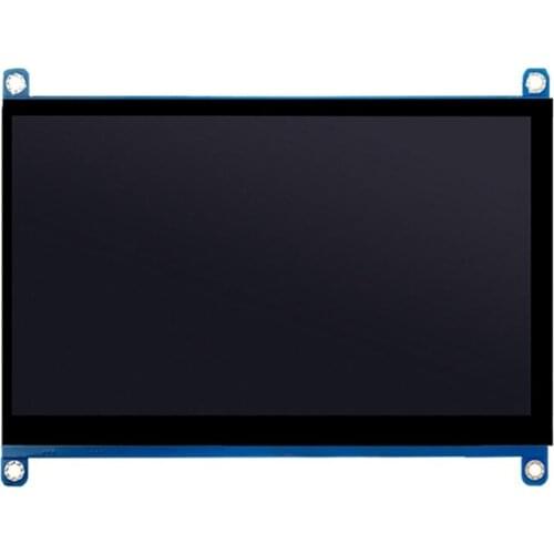 7 Inch HDMI-Compatible USB LCD Display Monitor 1024X600 HD Capacitive Press Screen Portable Monitor for Raspberry Pi