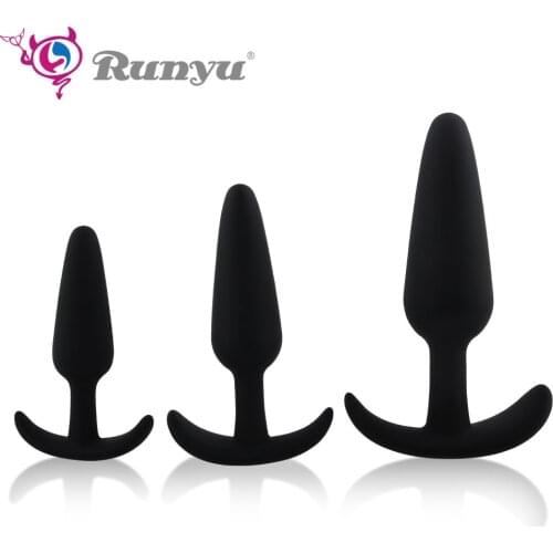 Soft Silicone Anal Plug Bullet Shape Butt Plug Adult Products Anus Toys for Couples Prostate Massager Sex Toys For Men Women