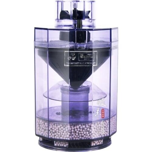 A machine for sucking fish excrement. pneumatic water goblin sedimentation filter, Aquarium Filter Breeding Fry Betta Shrimp