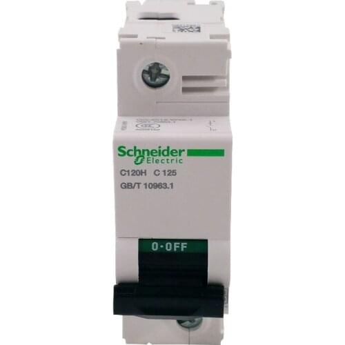 Original export C type C120H 1P 80A 100A 125A 400V 50/60Hz power distribution protection micro high-break circuit breaker