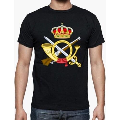 Spanish Legion Army Infantry Emblem T-Shirt. Summer Cotton O-Neck Short Sleeve Mens T Shirt New S-3XL