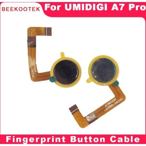 BEEKOOTEK Original New UMIDIGI A7 PRO Fingerprint Button Sensor Flex Cable for UMIDIGI A7 Pro Mobile Phone