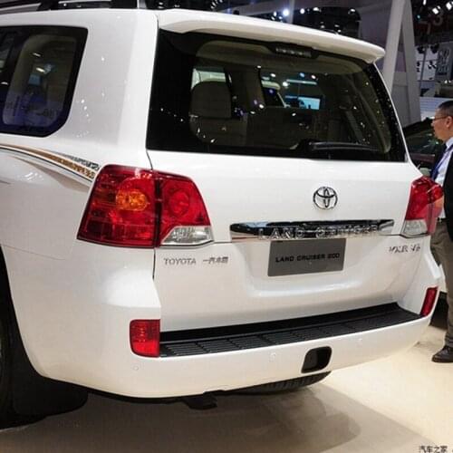 Use for toyota2010-2016 model land cruiser spoiler light High Quality ABS Material Car Rear Wing Primer Color spoiler for FJ200