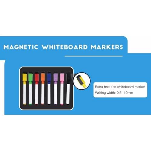 Magnetic Whiteboard Reminder Meeting Arrangement Message Shopping List Week Month Schedule Home Office Accessories