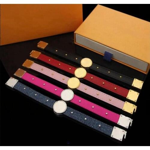 Fashion Jewelry Style Man Women Round Metal Charm Bangle Bracelets Cuff Bangles