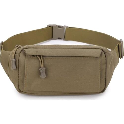 Fashion Camouflage Outdoor Tactical Waterproof Breathable Small Waist Bag For Unisex Climbing Mobile Phone Bags Accessories
