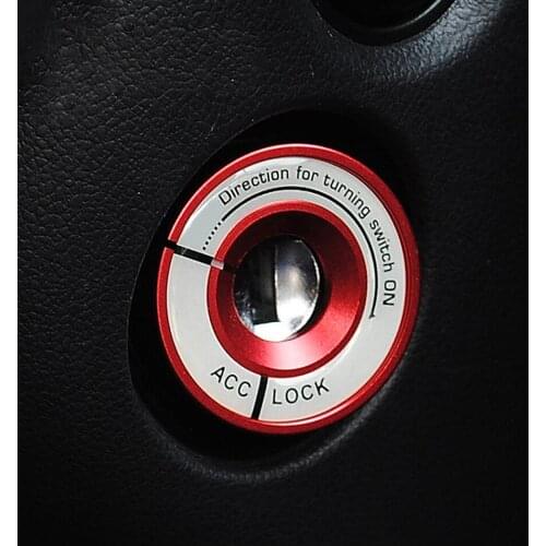 Car ignition switch decoration modified keyhole For Volkswagen passat lavida golf polo Tiguan Golf 5 6 7 Sagitar lavida