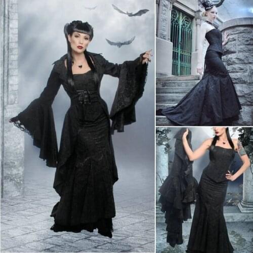 R-030 Victorian Gothic/Civil War Southern Belle loose Ball Gown Dress Halloween Vintage dresses Custom made