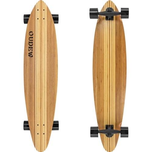 Longboard 4 Wheels Skateboard Trucks Professional Skate Tool Board Cruiser Adults Beginner Bracket Street Big Fish Skate Boards