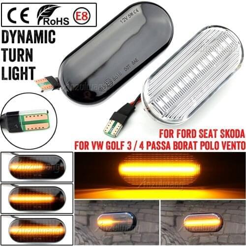 2PCS Led Dynamic Side Marker Turn Signal Light Sequential Blinker Light lamp For Nissan INTERSTAR PRIMASTAR Opel MOVANO VIVARO