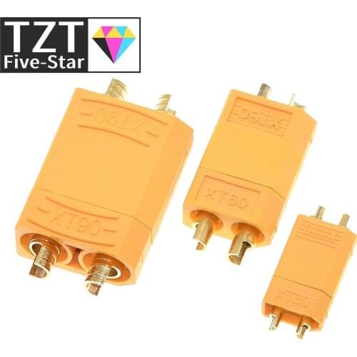 TZT 1Pair XT30 XT60 XT90 Male Female Bullet Connectors Plugs For RC Lipo Battery Wholesale DIY
