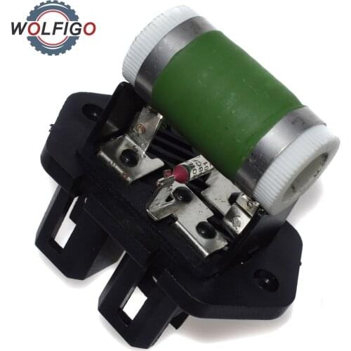 WOLFIGO Heater Blower Fan Motor Resistor For Alfa Romeo Fiat Punto Stilo Brava Bravo Stena 51736774 46533716 7739435 60658834