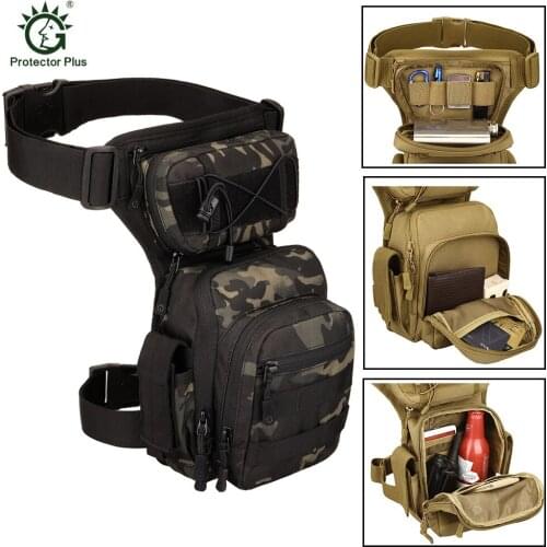 X5 Waterproof Tactical Outdoor Hiking Airsoft Utility Leg Bag Multifunctional Drop Leg Waist Bag Military Thigh Hip Pouch