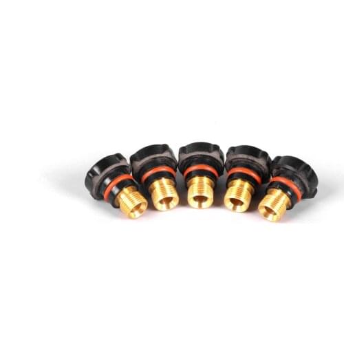 5Pcs TIG Welding Back Caps 57Y04 (Short) Torch 17/18/26