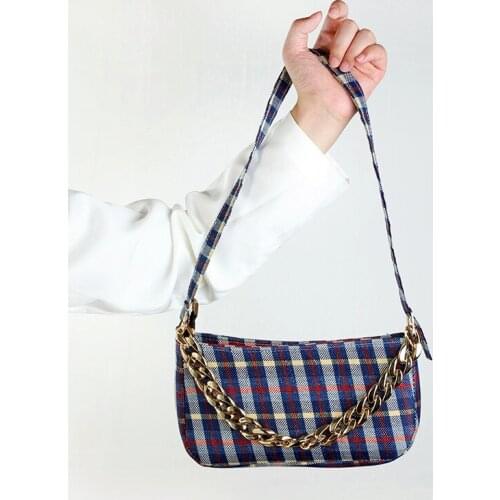 Women Small Baguette Shoulder Bag Lady Vintage Messenger Bag Fashion Subaxillary Zipper bags Luxury Designer Handbags for women