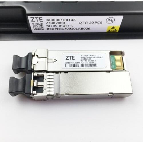 ZTE MM-300m-850-10G-C 033030100145 SFP+ 850nm LC Multimode Fiber Optical Module Transceiver
