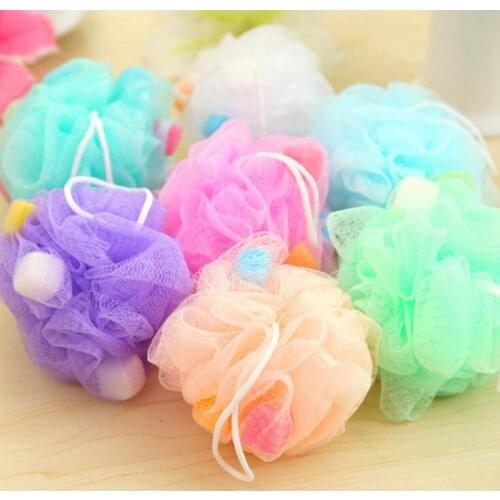1 Pcs Household tools Nylon comfortable Bath Loofah Ball And Brush Bath Spone Bath Clean Tool