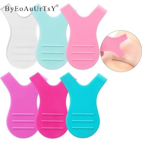 10Pcs/pack Eyelash Brush Extension Reusable Plastic Eyelash Cleaning Y Shape Grafted Curler Eyelashes Lift Makeup Mascara Tools