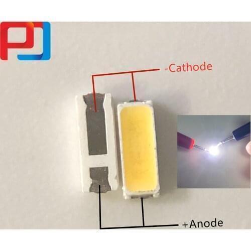 100PCS JUFEI SEOUL 4014 SMD Beads Cold white 0.3W 0.5W 1W 3V 6V 150mA PULAR For TV/LCD Backlight High Power LED REPLACE 4020