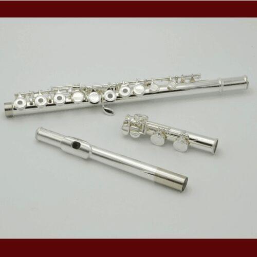 16 hole flute E key silver plated