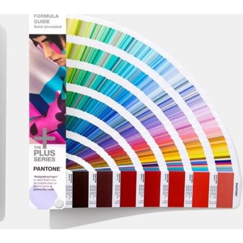 1867colors Pantone Extended Gamut Coated Gauge Guide GG7000 International Standard CMYKOGV Printed Color Card Graphic Design