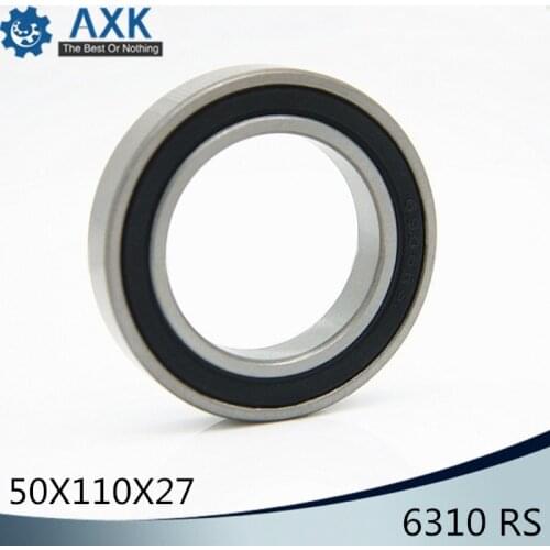 6310RS Bearing ABEC-3 (1 PCS) 50*110*27 mm Deep Groove 6310-2RS Ball Bearings 6310RZ 180310 RZ RS 6310 2RS EMQ Quality