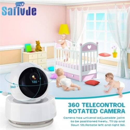 720P 5.0 Inch Lullaby Feeding Reminder Baby Monitor Wireless Video Baby Camera High Confidentiality Baby Monitoring