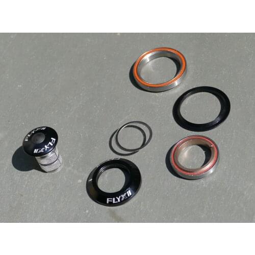 FLX-HS-1 Brand New Full-Integrated ( Tapered ) Headset 1 1/2" Head Tube Reduced to 1 1/8" Fork Tube Threadless Headset