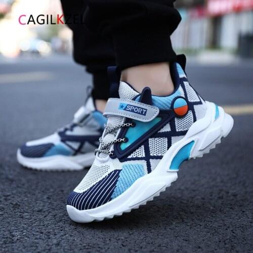 CAGILKZEL Sport Kids Sneakers Boys Casual Shoes For Children Sneakers Shoes Leather Anti-slippery Fashion tenis infantil menino