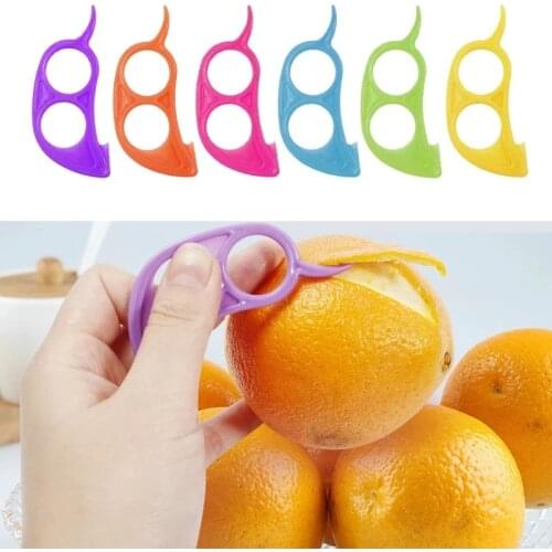 2PCS Fruit Orange Peelers Zesters Creative Lemon Oranges Peeler Slicer Stripper Easy Open Citrus Tools Kitchen Gadgets