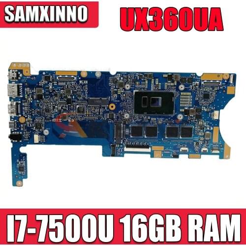 60NB0C00-MB8000 For ASUS UX360UA Q324UA Laptop Motherboard REV 2.0 Mainboard W/ I7-7500U 16GB RAM 100% Tested Working