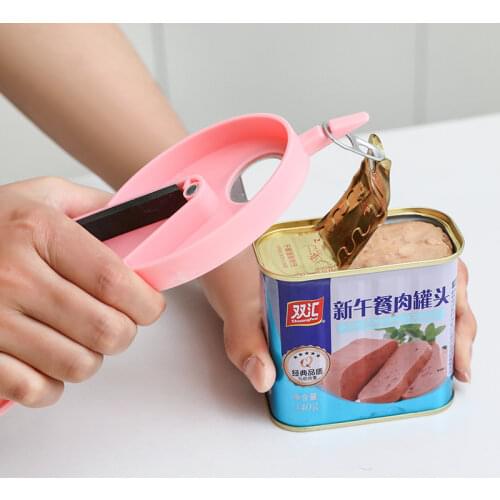 Rabbit Ears Multi-Functional Bottle Opener Non-Slip Labor-Saving Lid Opener Canned Cap Bottle Opener Kitchen Gadget
