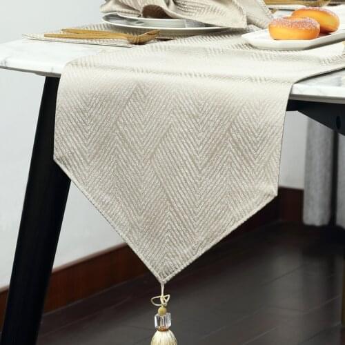 Nordic Table Runner luxury Modern Hotel Bed Flag Bed Tail Towel TV Cabinet Cover Dining Table Napkin cloth Home Textile Decor