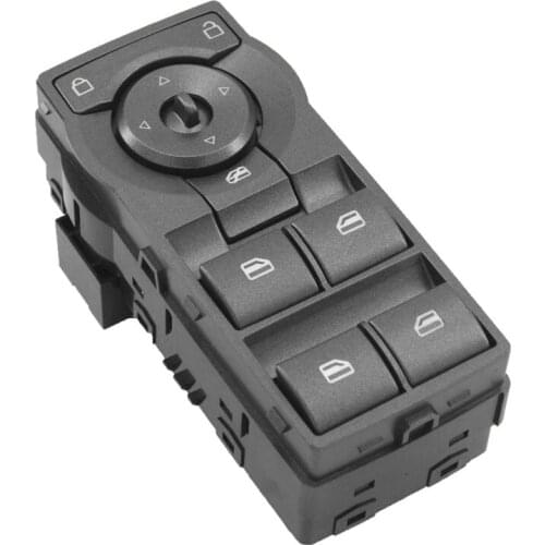 Car Glass Lift Switch Window Lifter with Green Luminous 92247215 for Horton Pontiac