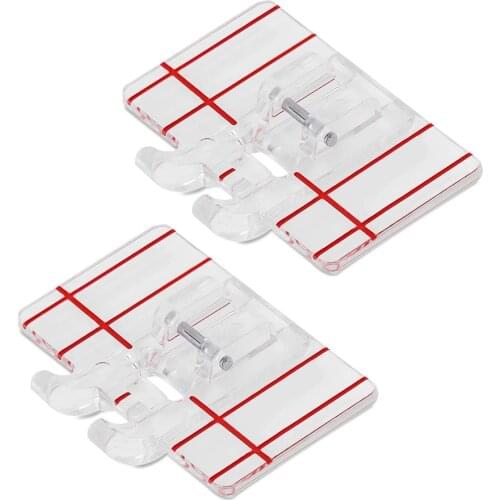 1Pc Sewing Machine Foot Border Guide Sewing Machine Presser Foot for Low Shank Snap-On Sewing Machine DIY Sewing Accessories