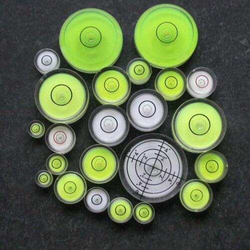 10 pcs Spirit Level Bubble 13mm * 7mm Level Beads Inclinometer Diagnostic-tool Bubble Level Circular