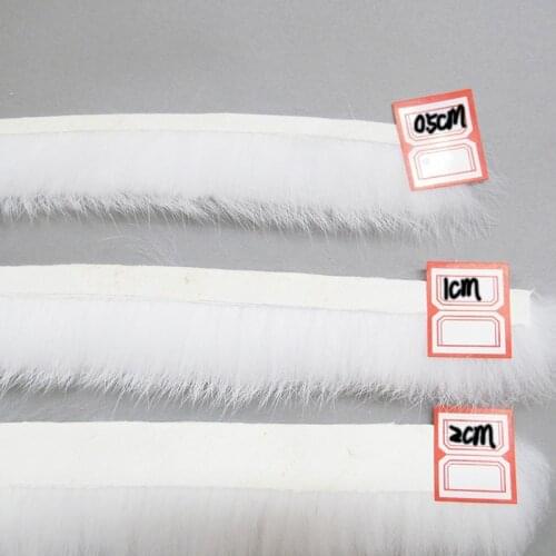 2Meter/Lot Rabbit Hair Lace Trim Wool Fur Clothing Shoe Accessories DIY Handmade Scarf Boots Fabric Decoration
