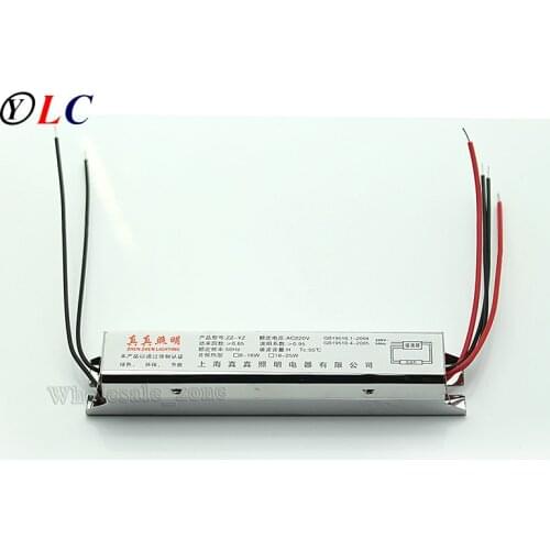 2pcs Stainless Steel 8w -15W AC 220V T4 T5 Fluorescent Bulb Lamp Electronic Ballast for Headlight of T4 T5 Straight Fluorescent