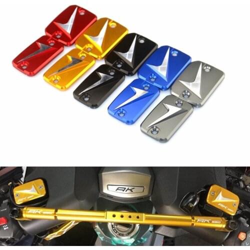 CNC Aluminum Brake Reservoir Cover Cap Red For KYMCO AK550 ak 550 2017 2018 2019