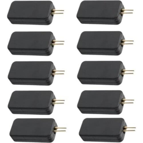 AU05 -10Pc Car Airbag Simulator Detection Tool SRS Resistor Fault Finding Diagnostic Tool Universal Car Airbag Inspection Tool