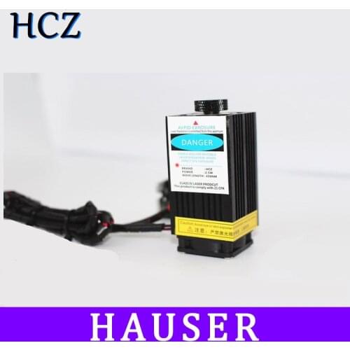 Free shipping diy laser High-power 450nm blue laser head module co2 laser engraving ttl red 2500mw laser head diy cnc router