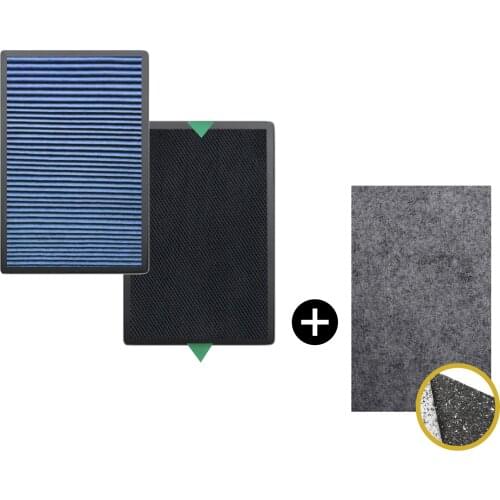 Bork AP RIH 1515 S1 Air Purifier Compatible Hepa Carbon Combined Filter Silver Ion Protective Filter