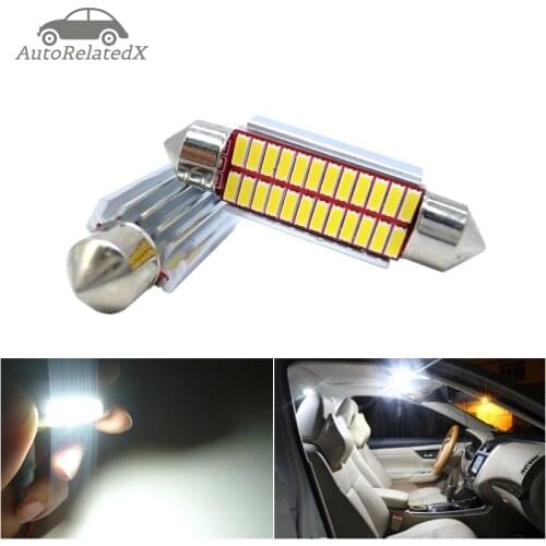 C5W C10W CANBUS Error Free Car Festoon LED Bulbs Interior Light For Hyundai Tucson IX35 IX25 Santa Fe Sonata 9 2015 2016 2017