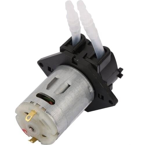 12V 3X5 Dosing Pump DIY Peristaltic Tube Head For Aquarium Lab Chemical Analysis Peristaltic Pump Automatic Micro Water Pump