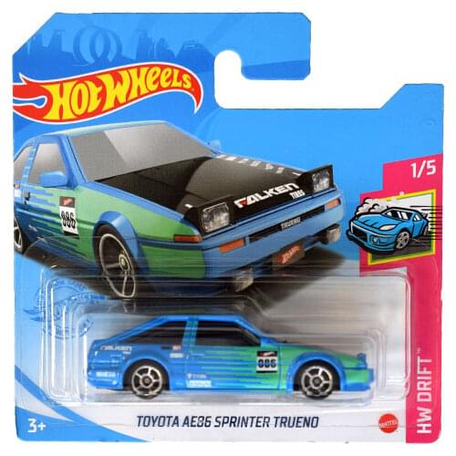 Hotwheels HW Drift 1/5 [Toyota AE86 Sprinter Trueno] Blue 31/250