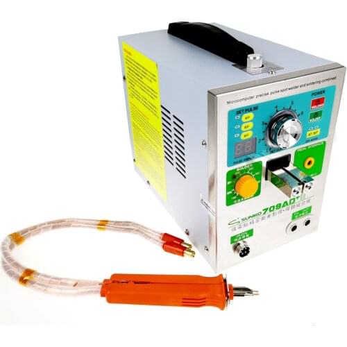 SUNKKO 709AD+ with 70BN inductive automatic spot welder 18650 lithium battery welding collision welder