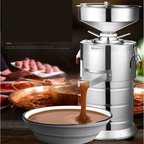 Fully Automatic Grinder Peanut Butter Tahini Nut Sauce Cocoa Sauce Chopper Powder Machine Refiner